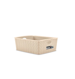 Panier Elegance PVC Taupe 36 x 29 x 13 cm | Paniers de rangement | 4 800 CFA , dakar, Sénégal