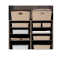 Panier Elegance PVC Taupe 36 x 29 x 13 cm | Paniers de rangement | 4 800 CFA , dakar, Sénégal