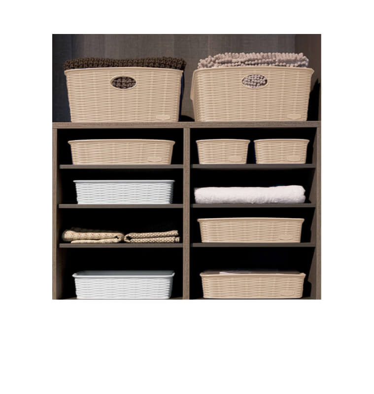 Panier Elegance PVC beige 35,5 x 26 x 6 cm | Paniers de rangement | 3 200 CFA , dakar, Sénégal