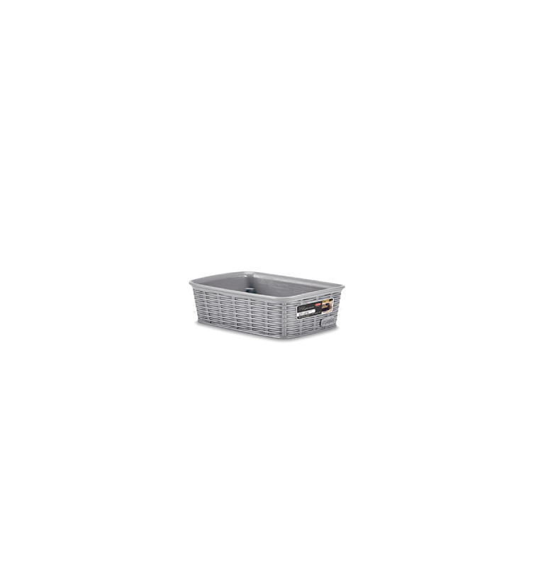 Panier Elegance PVC gris 20 x 14 x 6 cm | Paniers de rangement | 1 400 CFA , dakar, Sénégal