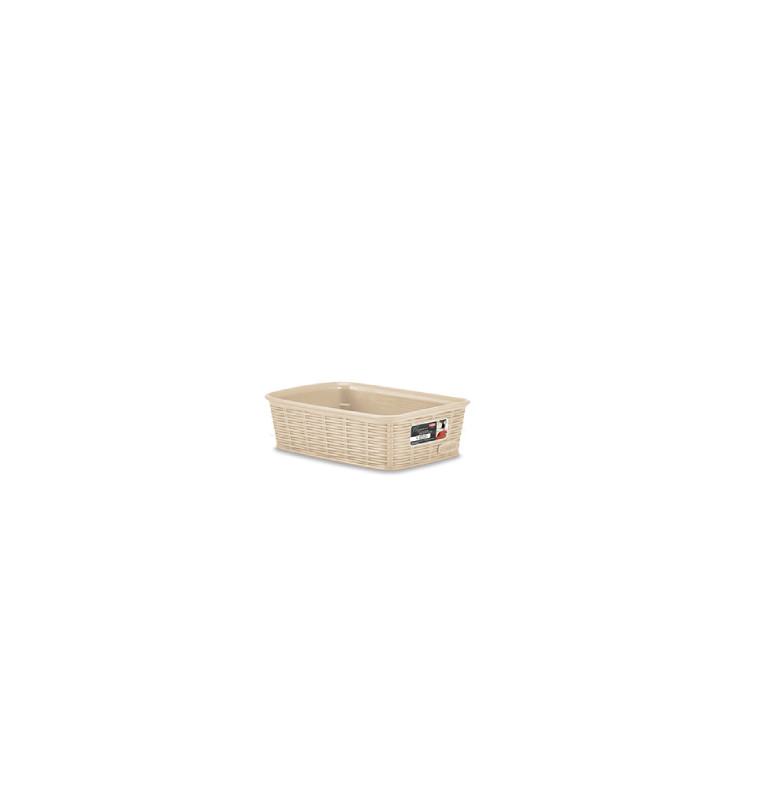 Panier Elegance PVC Beige 20 x 14 x 6 cm | Paniers de rangement | 1 400 CFA , dakar, Sénégal