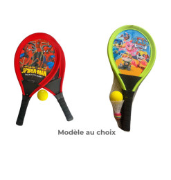 Raquette de plage avec balle 27 x 54 cm - Paw Patrol / Spider-Man | Gonflable & jeux de plage | 5 400 CFA , dakar, Sénégal