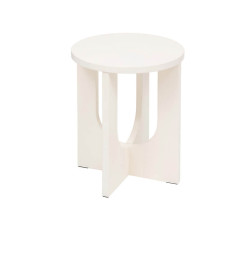 Table d'appoint déco Bloom Ivoire 50,5 x 40 cm | Poufs, tabourets & tables , Dakar, Sénégal