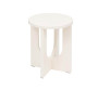 Table d'appoint déco Bloom Ivoire 50,5 x 40 cm | Poufs, tabourets & tables , Dakar, Sénégal