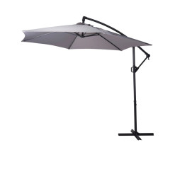 Parasol décentré diamètre 3 m gris clair | Parasols & voiles d'ombrage | 91 500 CFA , dakar, Sénégal