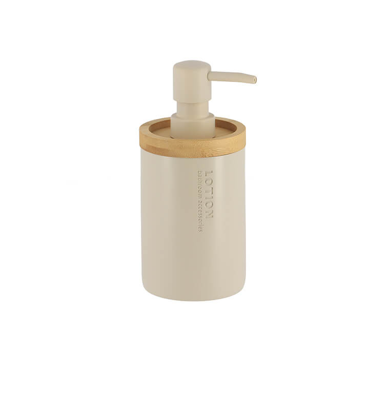 Distributeur de savon polyrésine beige | Accessoires salle de bain | 4 600 CFA , dakar, Sénégal