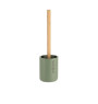 Brosse WC avec support en polyrésine vert kaki et bambou | Accessoires salle de bain | 7 300 CFA , dakar, Sénégal