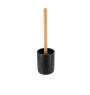 Brosse WC avec support en polyrésine noir et bambou | Accessoires salle de bain | 7 300 CFA , dakar, Sénégal