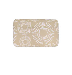 Tapis de bain en microfibre Ethnic Spirals beige 45 × 75 cm | Tapis de bain | 5 600 CFA , dakar, Sénégal