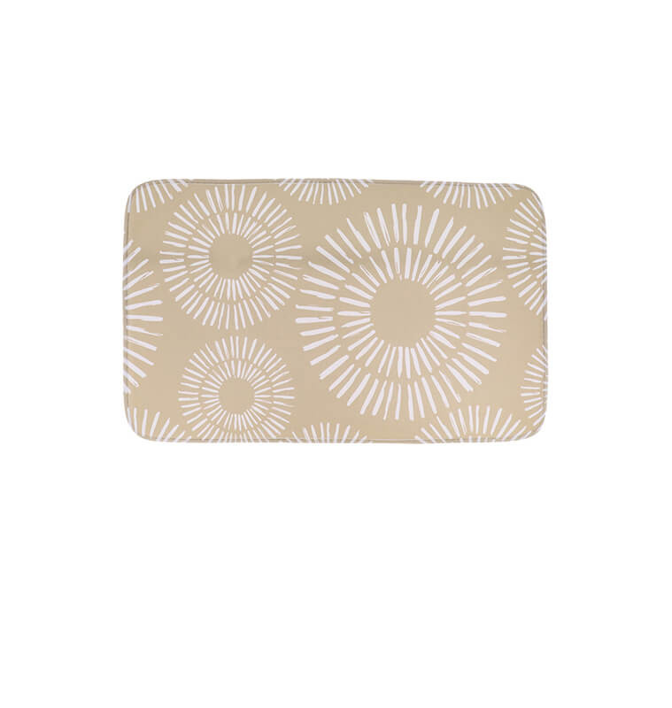 Tapis de bain en microfibre Ethnic Spirals beige 45 × 75 cm | Tapis de bain | 5 600 CFA , dakar, Sénégal
