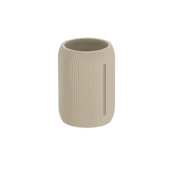Gobelet de salle de bain en polyrésine beige 270 ml | Accessoires salle de bain | 2 900 CFA , dakar, Sénégal