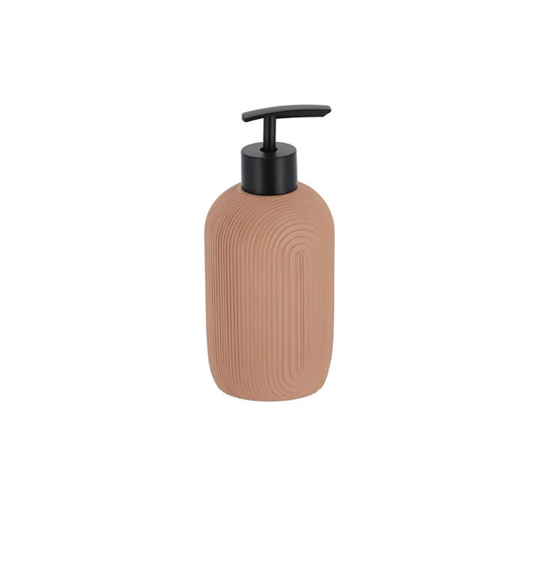 Distributeur de savon en polyrésine rose poudré 400 ml | Accessoires salle de bain | 3 800 CFA , dakar, Sénégal