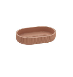 Porte-savon en polyrésine rose poudré 13 × 9 cm | Accessoires salle de bain | 2 400 CFA , dakar, Sénégal