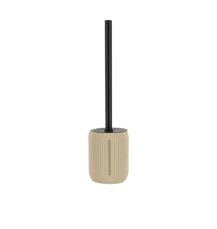 Brosse WC avec support fermé en polyrésine beige | Accessoires salle de bain | 7 300 CFA , dakar, Sénégal