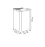 Boîte à sucre en métal et bois d’acacia 1,6 L | Bocaux & bonbonnières | 3 700 CFA , dakar, Sénégal