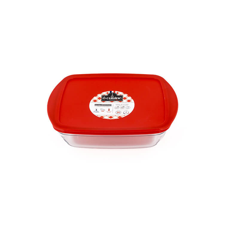 Boîte de conservation rectangulaire en verre 2,5 L Cook & Store Ôcuisine | Boites de conservation alimentaire | 5 700 CFA , d...