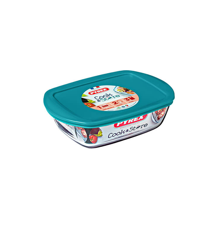 Boîte de conservation rectangulaire en verre 1,2 L Cook & Store Pyrex | Boites de conservation alimentaire | 5 600 CFA , daka...