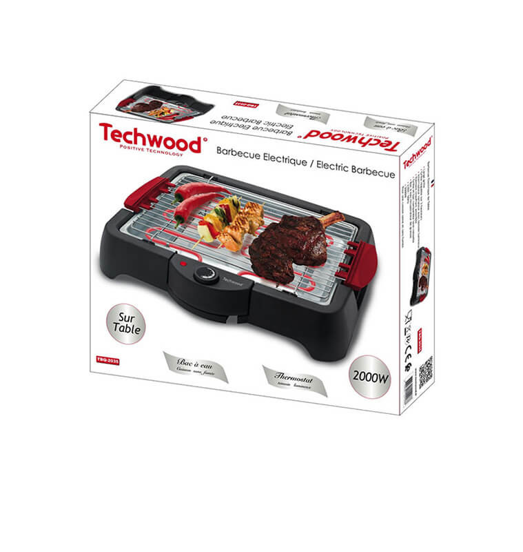 Barbecue électrique de table 2000 W Techwood | Barbecue & Grill | 24 500 CFA , dakar, Sénégal