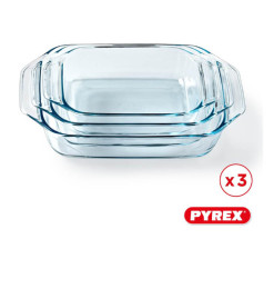 Plats à four en verre Daily Pyrex - Lot de 3 | Plats à four  | 18 600 CFA , dakar, Sénégal