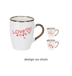 Mug en céramique Love 305 ml | Tasses & mugs | 2 800 CFA , dakar, Sénégal