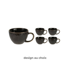 Mug en grès embossé 460 ml | Tasses & mugs | 2 800 CFA , dakar, Sénégal