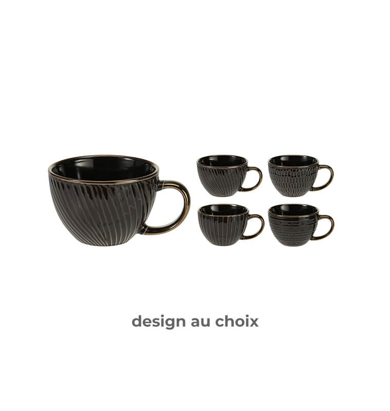 Mug en grès embossé 460 ml | Tasses & mugs | 2 800 CFA , dakar, Sénégal