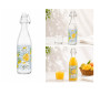 Bouteille en verre 1 L à bouchon mécanique décor citrons | Verres & carafes | 2 800 CFA , dakar, Sénégal