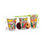 Verre 270 ml décor feuillage tropical - Lot de 3 | Verres & carafes | 3 900 CFA , dakar, Sénégal