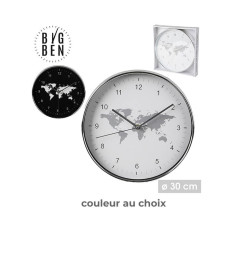 Horloge murale Big Ben Carte du Monde 30 cm | Horloges , Dakar, Sénégal