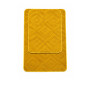 Tapis de bain antidérapant en microfibre chenille jaune - Lot de 2 | Tapis de bain | 4 900 CFA , dakar, Sénégal
