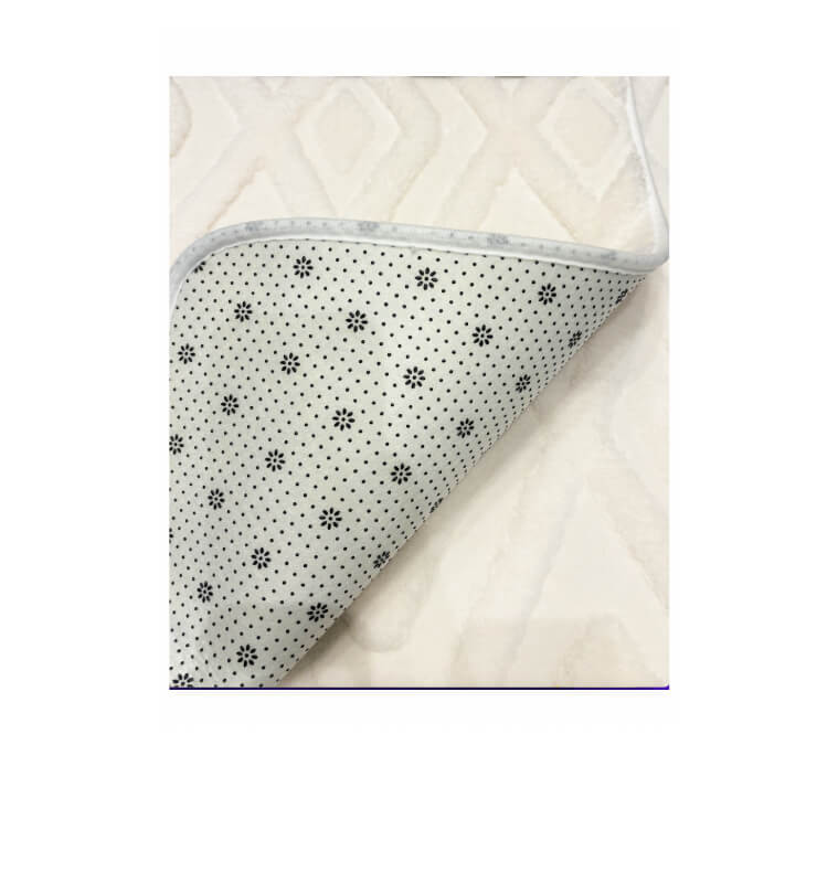 Tapis de bain antidérapant en microfibre chenille blanc - Lot de 2 | Tapis de bain | 4 900 CFA , dakar, Sénégal
