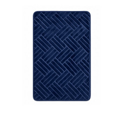 Tapis de bain antidérapant en microfibre chenille bleu foncé 50 x 80 cm | Tapis de bain | 3 200 CFA , dakar, Sénégal