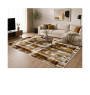 Tapis Shiny Shrink crème et or, 100 x 150 cm en polypropylène | Tapis décoratifs , Dakar, Sénégal