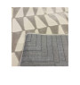 Tapis Latte crème et gris, 160 x 230 cm en polyester | Tapis décoratifs , Dakar, Sénégal
