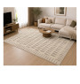 Tapis Latte crème et gris, 160 x 230 cm en polyester | Tapis décoratifs , Dakar, Sénégal