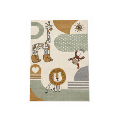 Tapis enfant Aura Animaux 120 x 170 cm en polypropylène frisé | Décoration chambre enfant | 34 000 CFA , dakar, Sénégal