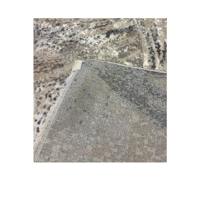 Tapis Castor crème et bleu, 210 x 300 cm en polypropylène | Tapis décoratifs , Dakar, Sénégal