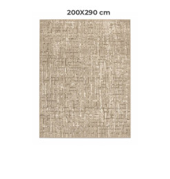 Tapis Shiny Shrink crème multicolore, 200 x 290 cm en polypropylène | Tapis décoratifs , Dakar, Sénégal