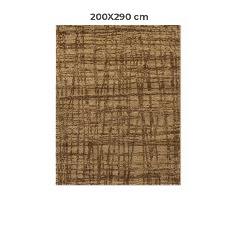 Tapis circulaire tricoté marron, 200 x 290 cm | Tapis décoratifs , Dakar, Sénégal
