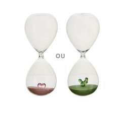 Sablier en verre H:20 cm | Déco divers , Dakar, Sénégal