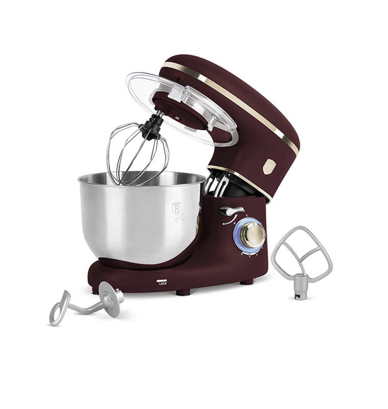 Robot pâtissier Leonardo bordeaux 1300 W, Bol 6 L | Batteurs électriques | 113 500 CFA , dakar, Sénégal