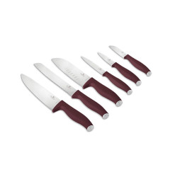 Coffret de cuisine Leonardo bordeaux - Lot de 6 | Ustensiles de cuisine | 16 400 CFA , dakar, Sénégal