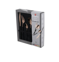 Coffret de couverts bordeaux et champagne - 24 Pcs | Couverts & coffrets couverts | 42 900 CFA , dakar, Sénégal