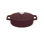 Cocotte basse 26 cm Leonardo bordeaux en fonte | Casseroles & faitouts | 52 700 CFA , dakar, Sénégal