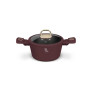 Cocotte 20 cm avec couvercle Leonardo bordeaux en aluminium | Casseroles & faitouts | 24 700 CFA , dakar, Sénégal
