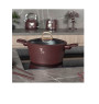 Cocotte 20 cm avec couvercle Leonardo bordeaux en aluminium | Casseroles & faitouts | 24 700 CFA , dakar, Sénégal