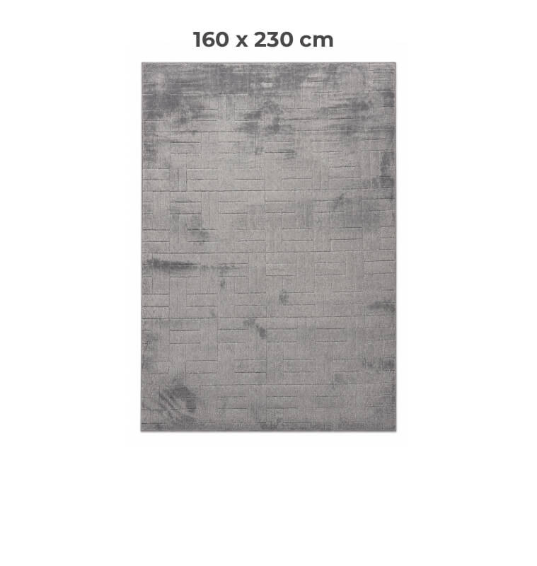 Tapis Rug 160 x 230 cm en polyester 1100 GSM gris | Tapis décoratifs , Dakar, Sénégal