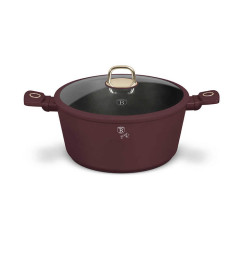Casserole 30 cm Leonardo bordeaux en aluminium | Casseroles & faitouts | 39 200 CFA , dakar, Sénégal
