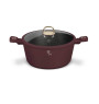 Casserole 30 cm Leonardo bordeaux en aluminium | Casseroles & faitouts | 39 200 CFA , dakar, Sénégal