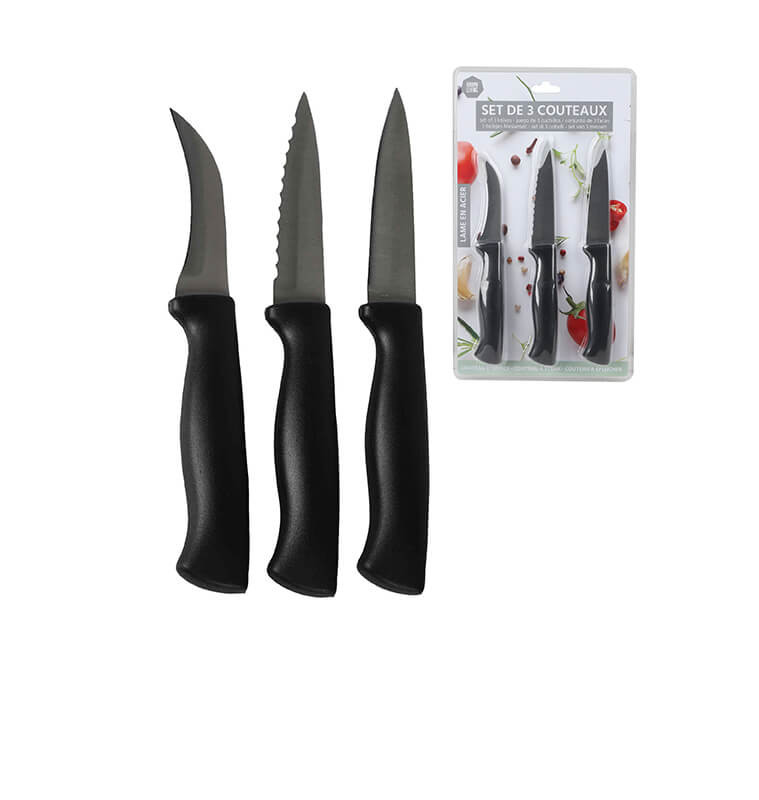 Couteau de cuisine - Lot de 3 | Ustensiles de cuisine | 3 000 CFA , dakar, Sénégal